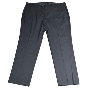 Lauren Ralph Lauren Men's Charcoal Dress Pants 40x30 Classic Fit Stretch EUC